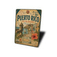 Puerto Rico Rustic Sign