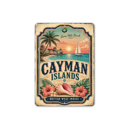 Cayman Island Rustic Sign
