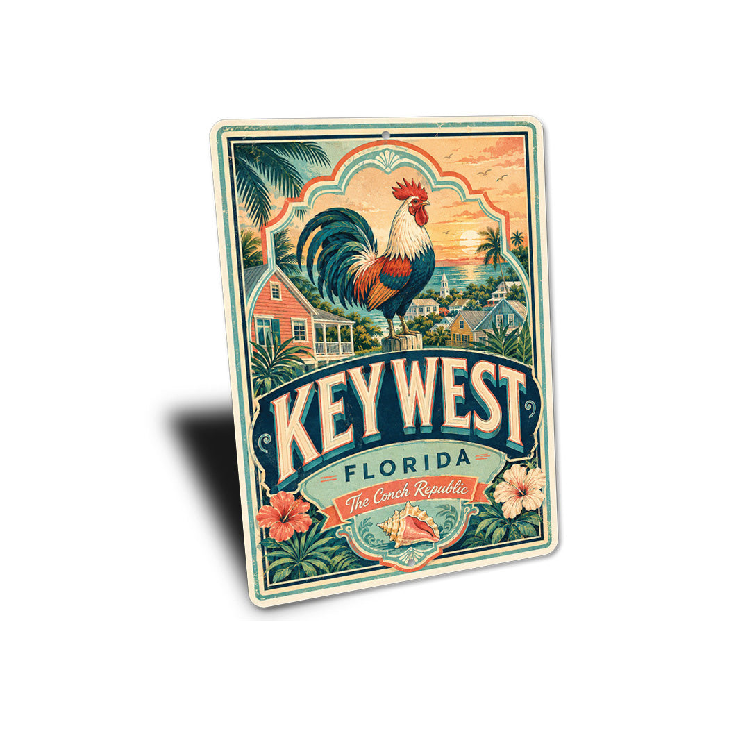 Key West The Conch Republic Sign