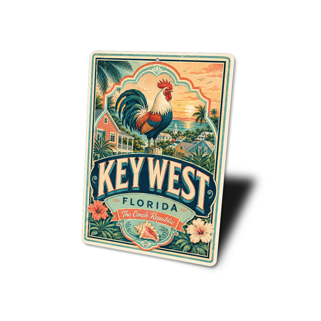 Key West The Conch Republic Sign