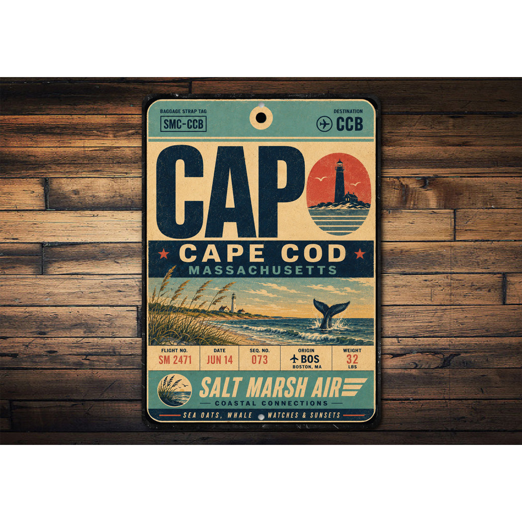 Cape Cod MA Rustic Sign