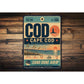 Cape Cod Sunset Rustic Sign