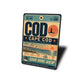 Cape Cod Sunset Rustic Sign