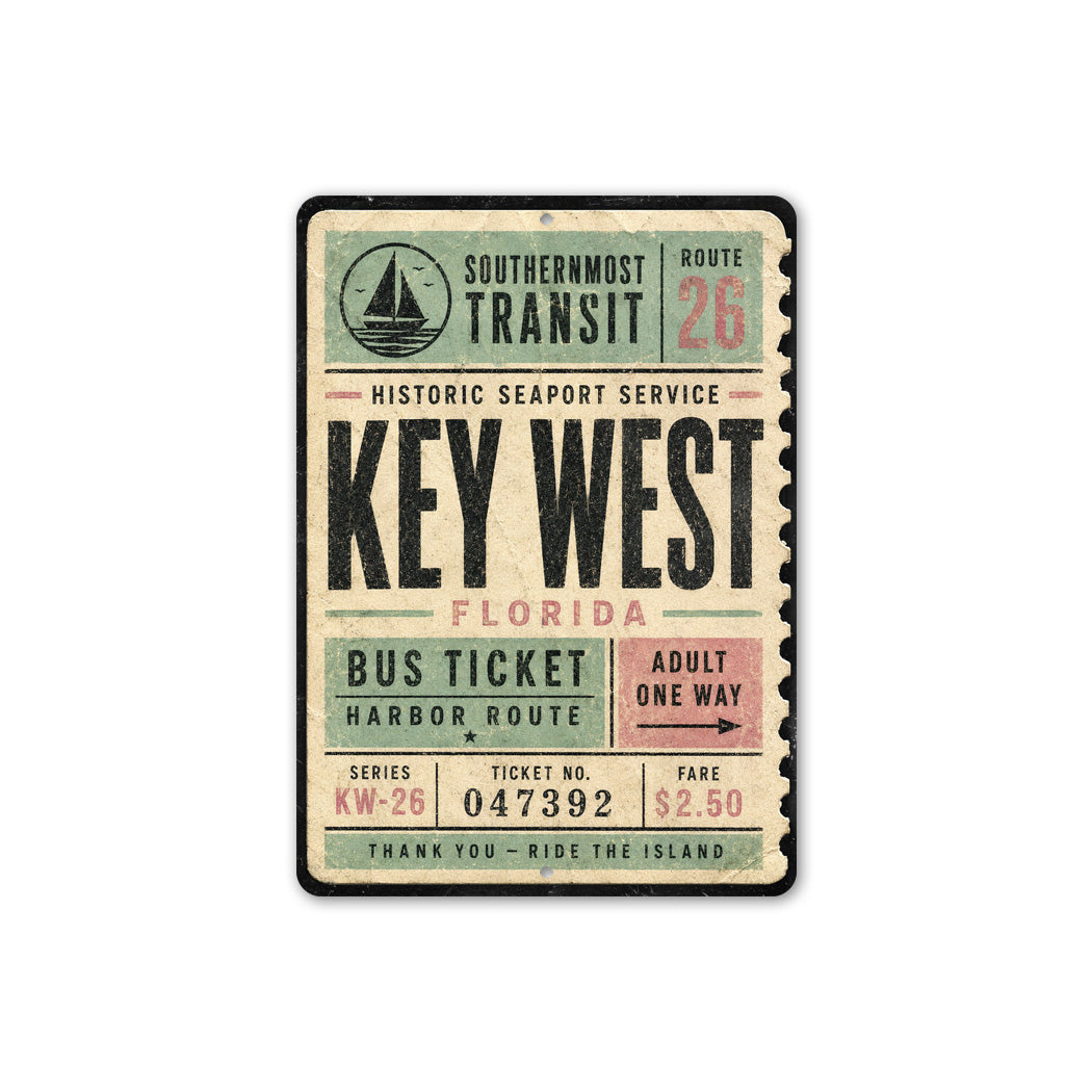 Keywest Route 26 Sign