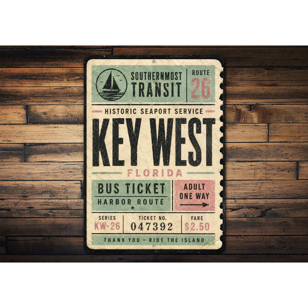 Keywest Route 26 Sign