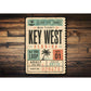 Keywest Bus Ticket Sign