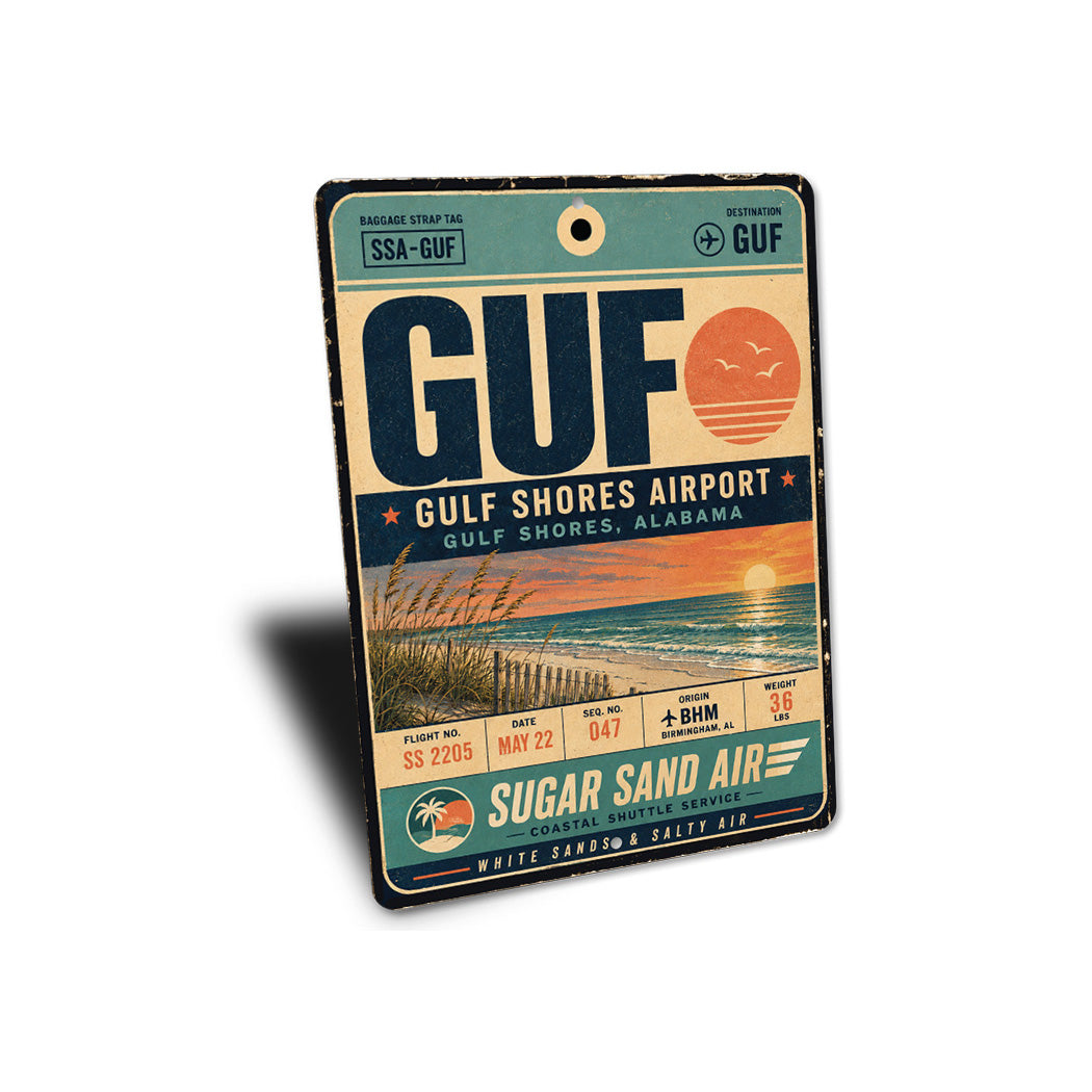 Gulf Shores Sunset Sign