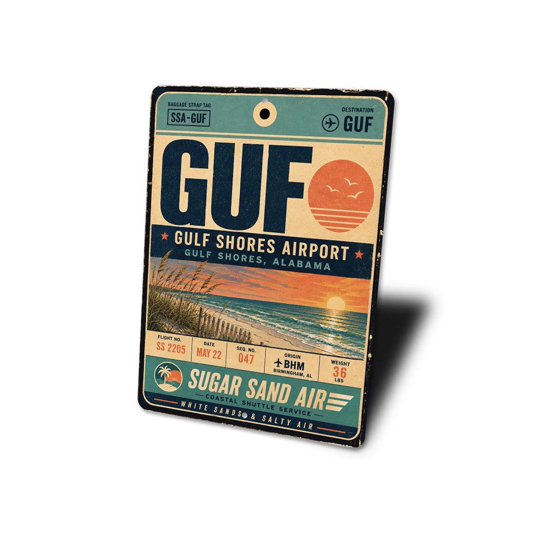 Gulf Shores Sunset Sign