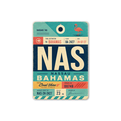Nassau Coral Skies Sign