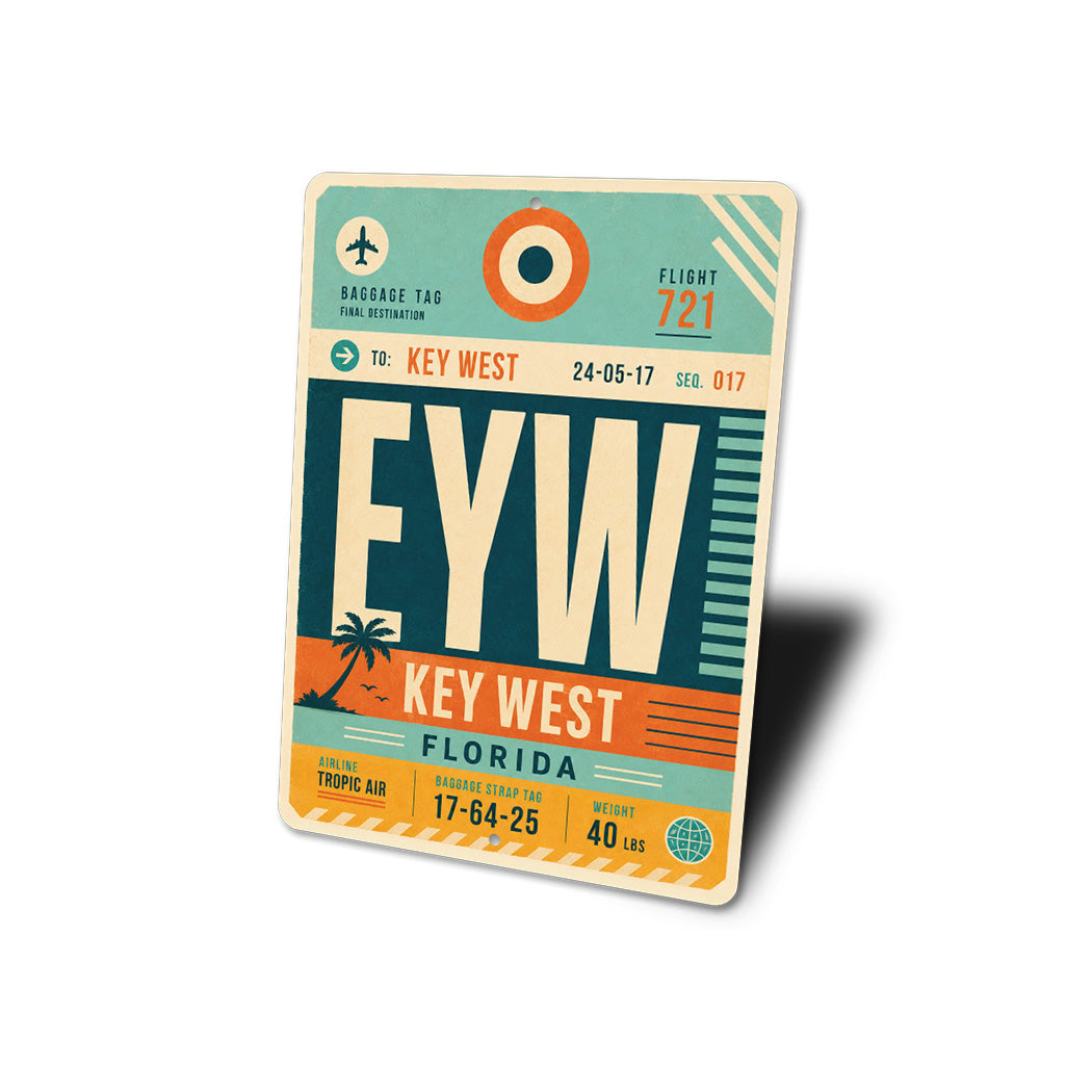 Destination Key West Sign