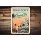 Ocean Drive Miami Sign