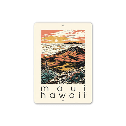 Maui Hawaii View Sign