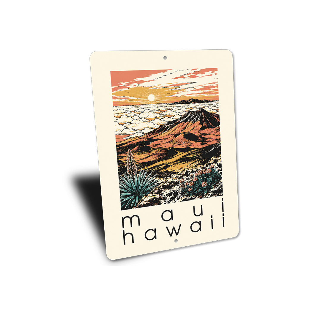 Maui Hawaii View Sign