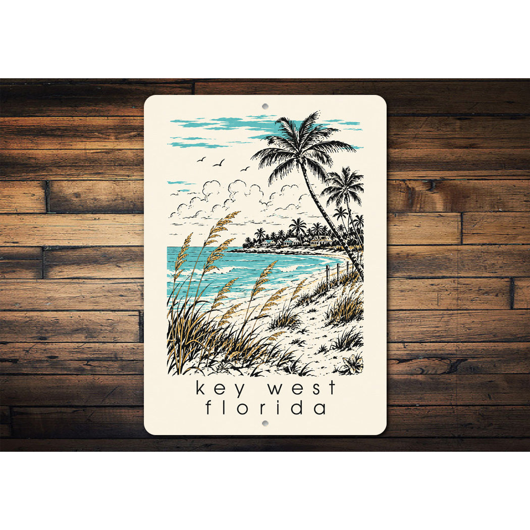 Key West Sea Side Sign