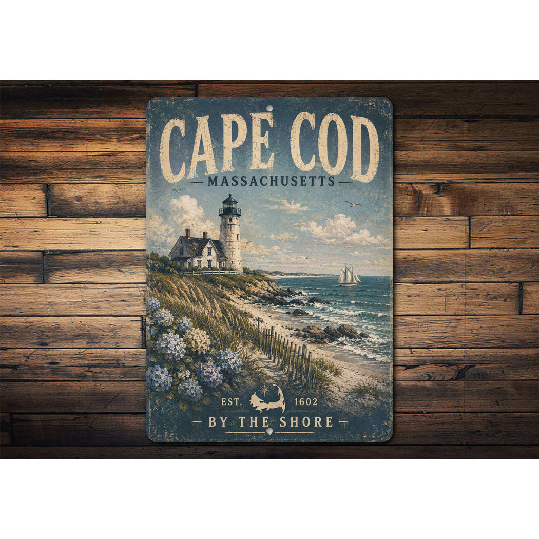 Cape Cod by the Shore Sign