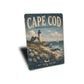 Cape Cod by the Shore Sign