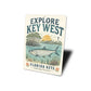 Explore Florida Keys Saltwater Paradise Sign