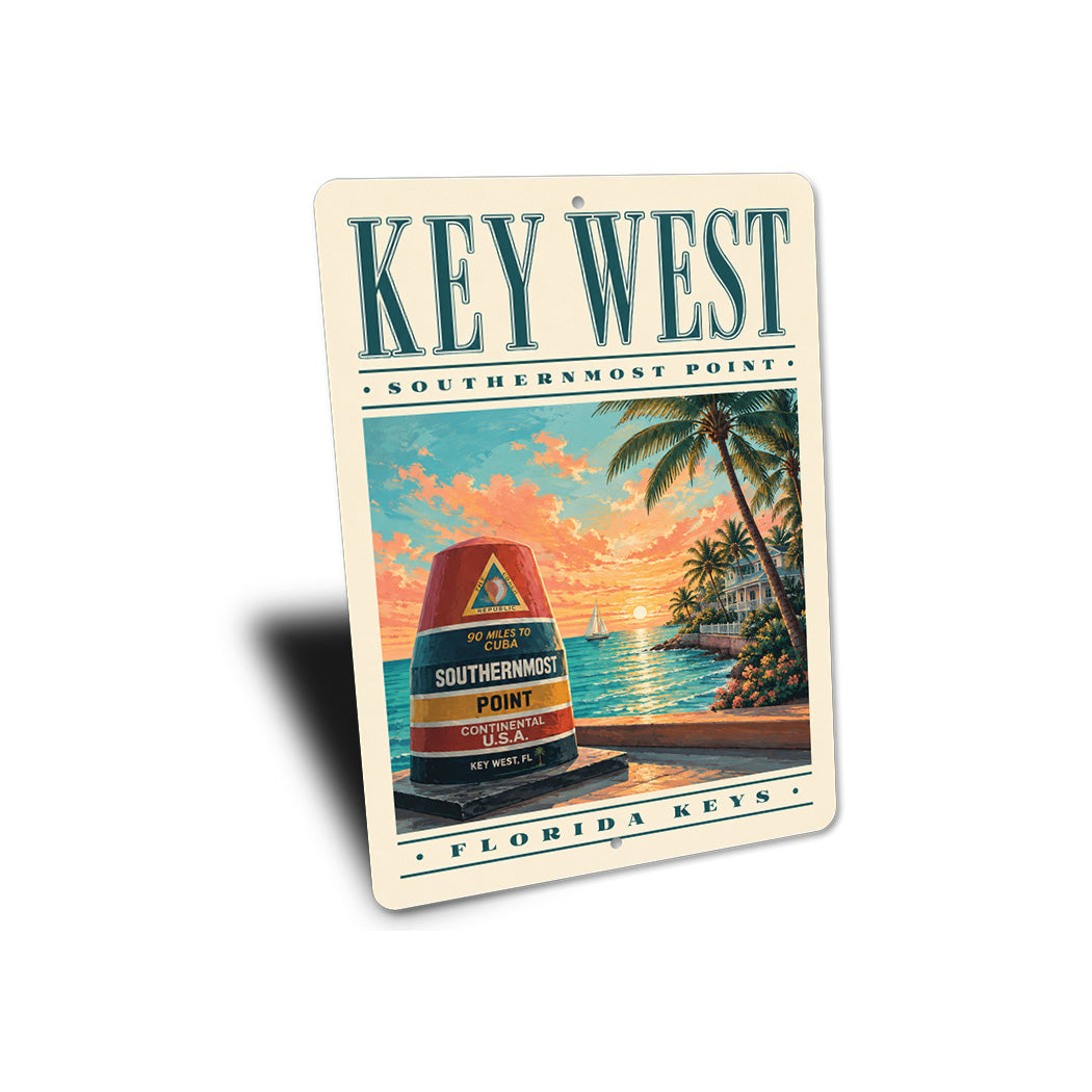 Southernmost Point Buoy Key West Sign
