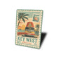 Key West Conch Republic Stamp Sign