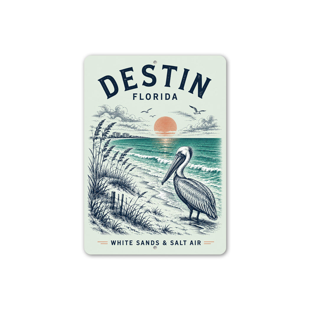 White Sands Salty Air Destin Sign