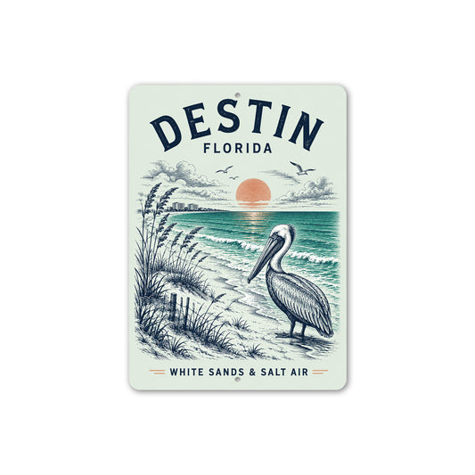 White Sands Salty Air Destin Sign