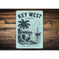 Salt Air Rooster Key West Sign