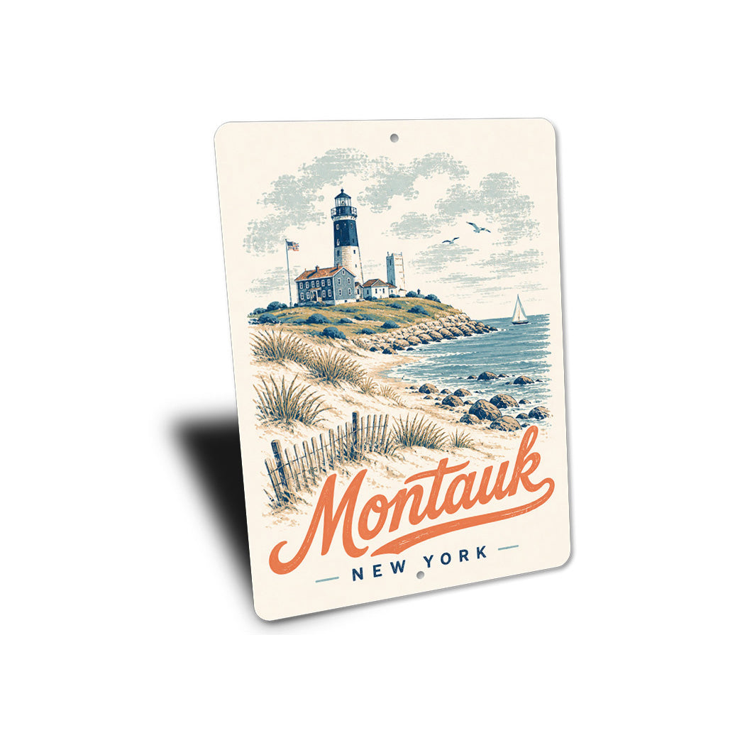 Montauk Sea Side Sign