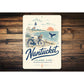 Nantucket Island Life Bicycle Sign