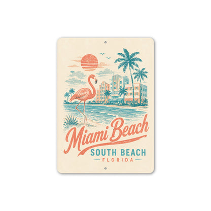 Miami Beach Flamingo Sign
