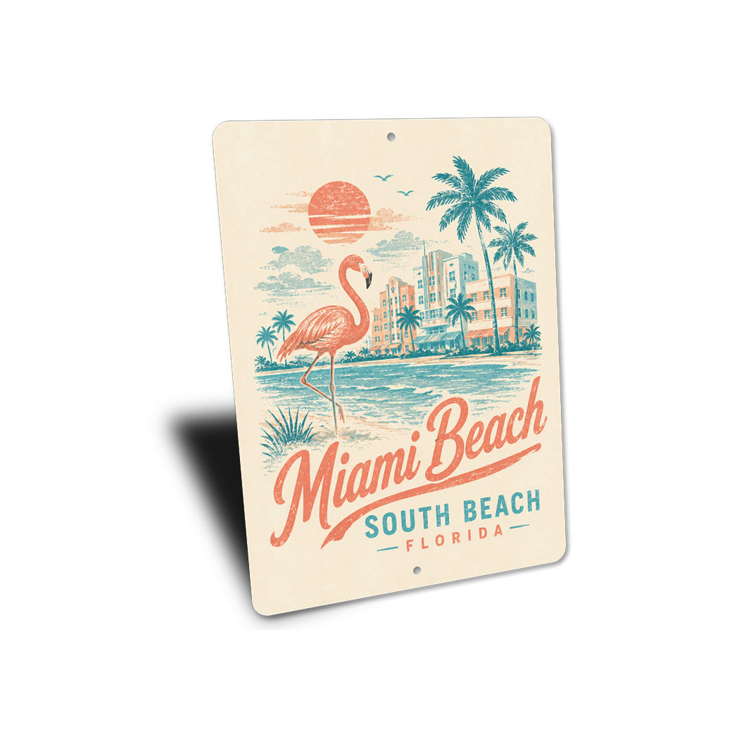 Miami Beach Flamingo Sign