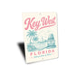 Key West Buoy Island State of Mind Sign