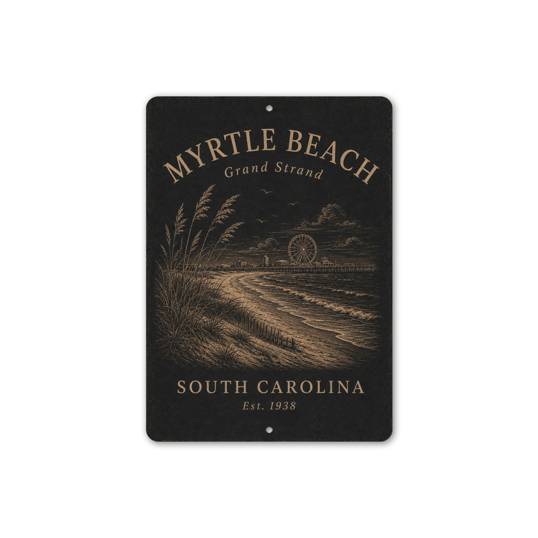 Myrtle Beach Boardwalk Sign