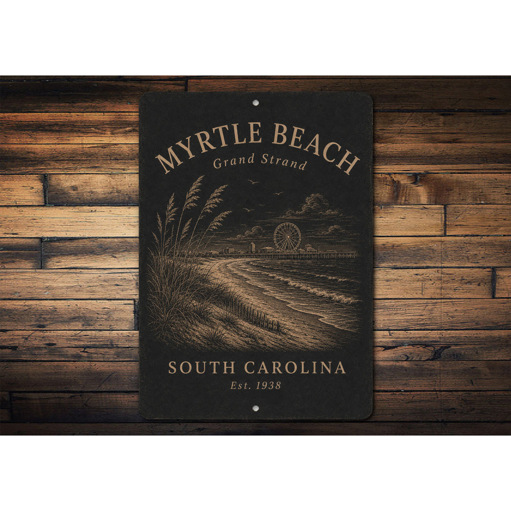 Myrtle Beach Boardwalk Sign