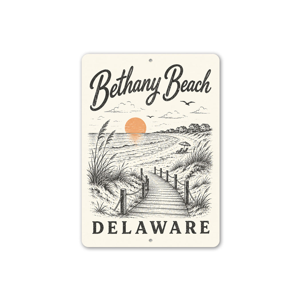 Bethany Beach Delaware Sign