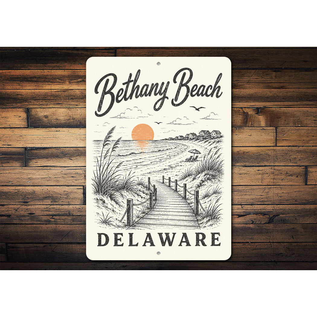 Bethany Beach Delaware Sign