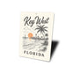 Key West Lighthouse Sailboat Palm Trees Sign