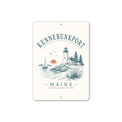 Kennebunkport Seaside Charm Sign