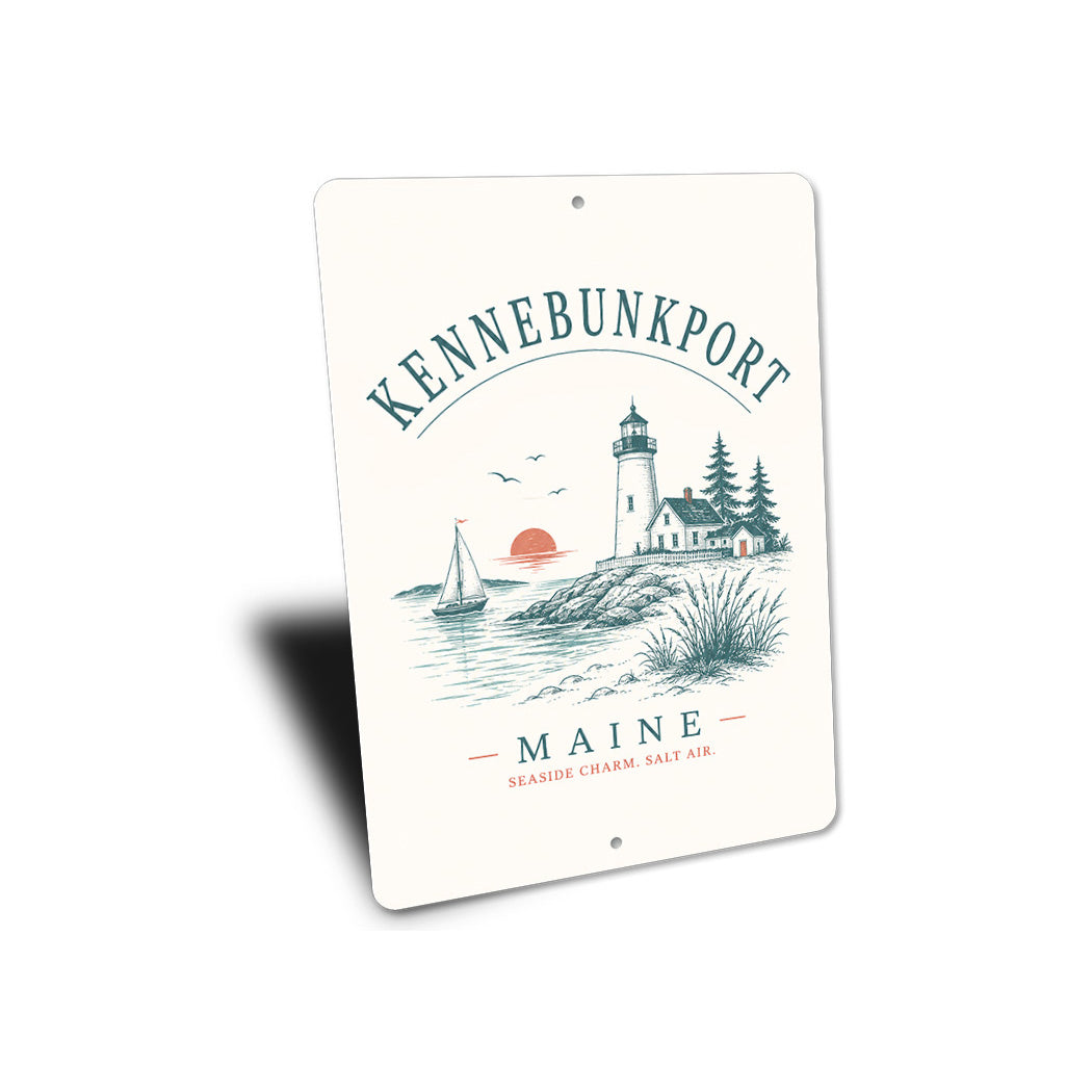 Kennebunkport Seaside Charm Sign