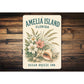 Amelia Island Ocean Breeze Sign