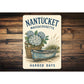 Nantucket Hydrangeas Harbor Days Sign