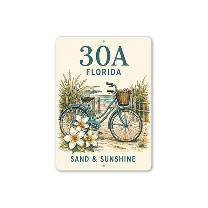 30A Florida Bicycle Sign