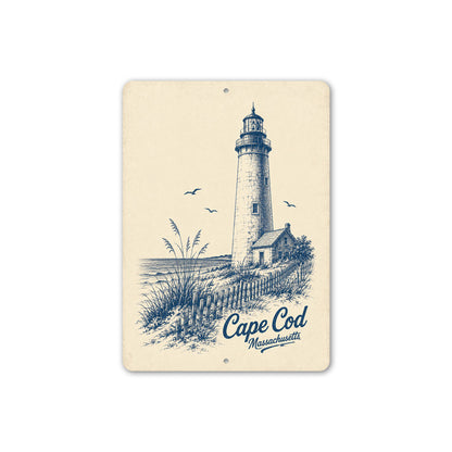 Cape Cod Lighthouse Sign