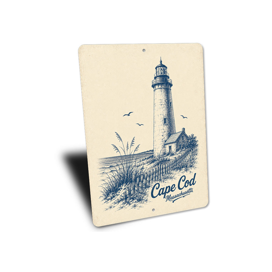 Cape Cod Lighthouse Sign