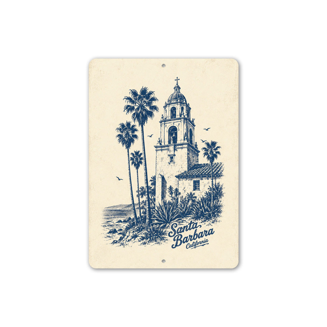 Santa Barbara California Sign