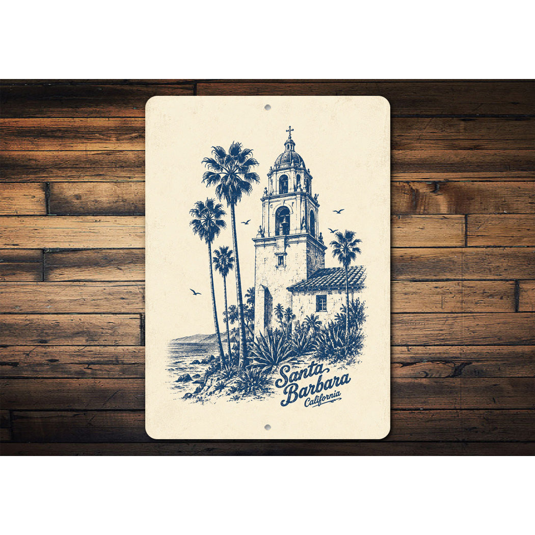 Santa Barbara California Sign
