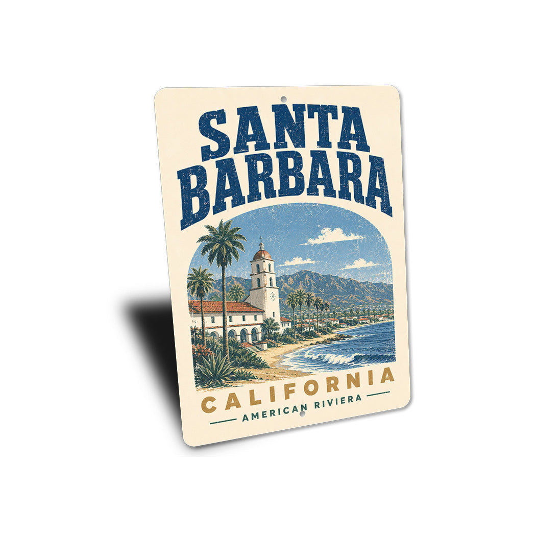 American Riviera Santa Barbara Sign