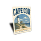 Cape Cod by the Shore Lighthouse Sign