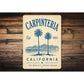 Carpinteria World's Safest Beach Sign