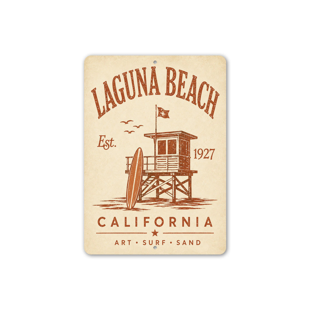Art Surf Sand Laguna Beach Sign