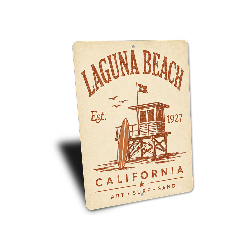 Art Surf Sand Laguna Beach Sign